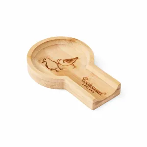 Coastal Birds Large Bamboo Spoon Rest
