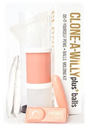 Create Your Perfect Personalized Silicone Clone-A-Willy Light Skin Tone Kit at Home!