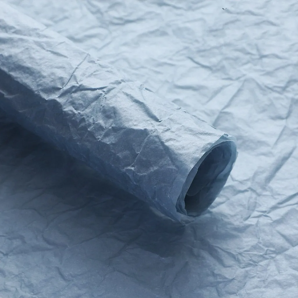 Crinkle wrapping paper