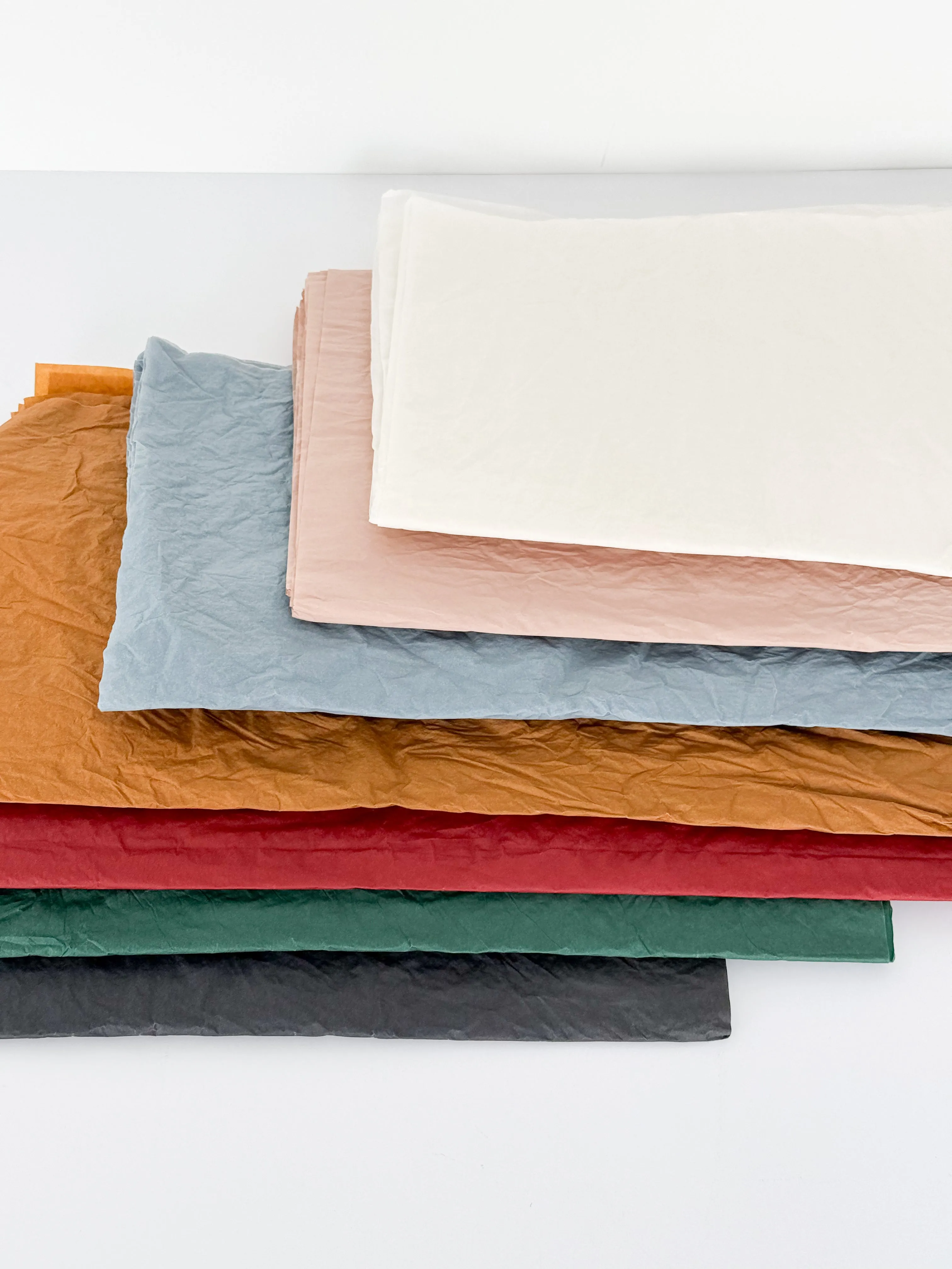 Crinkle wrapping paper