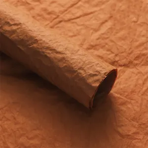 Crinkle wrapping paper