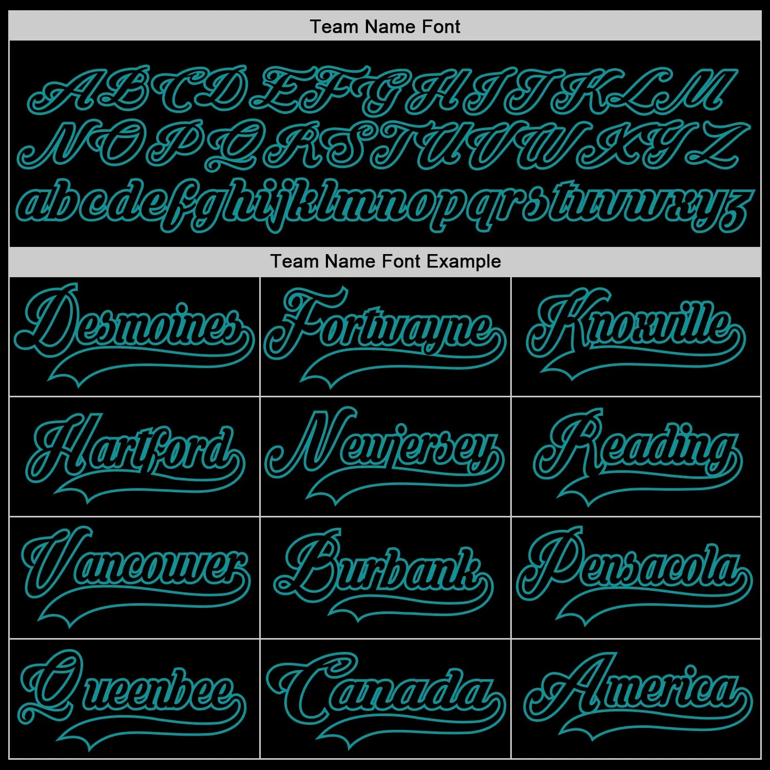 Custom Black Teal Hockey Lace Neck Jersey