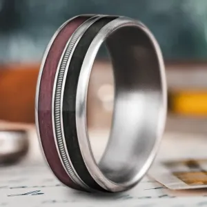 Custom Design - 3-Inlay Metal Center Ring 66yTAthOw1TeR6lGjI3HQA8d