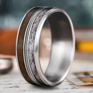 Custom Design - 3-Inlay Metal Center Ring cXoGNq3f5ABEq5GUSMn5MTGI