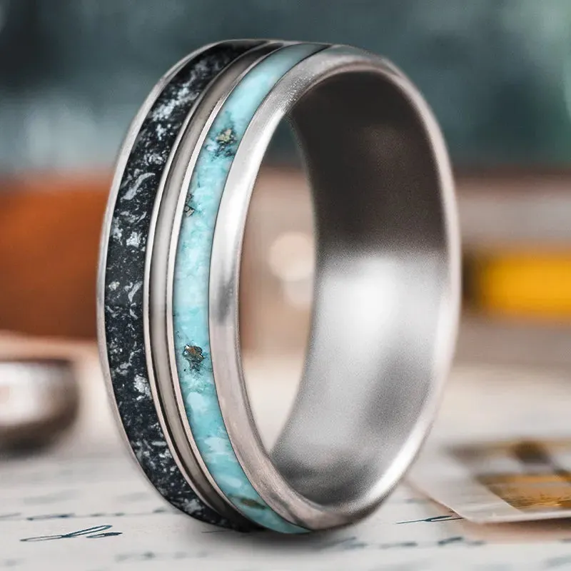Custom Design - 3-Inlay Metal Center Ring eERGG0K_BL8GV_WKDB_Sqk0h