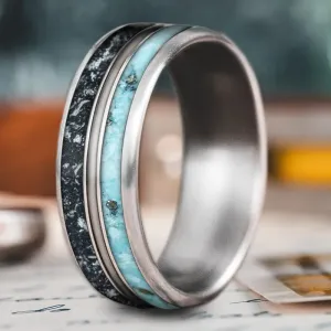 Custom Design - 3-Inlay Metal Center Ring eERGG0K_BL8GV_WKDB_Sqk0h