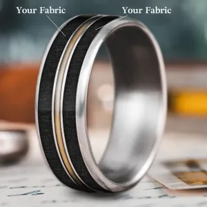 Custom Design - 3-Inlay Metal Center Ring jNUnTzISeEzT5UuMyadR1uWZ