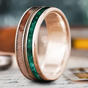 Custom Design - 3-Inlay Metal Center Ring PQ_O-vpSN8PRG7MjOZnLvB6C