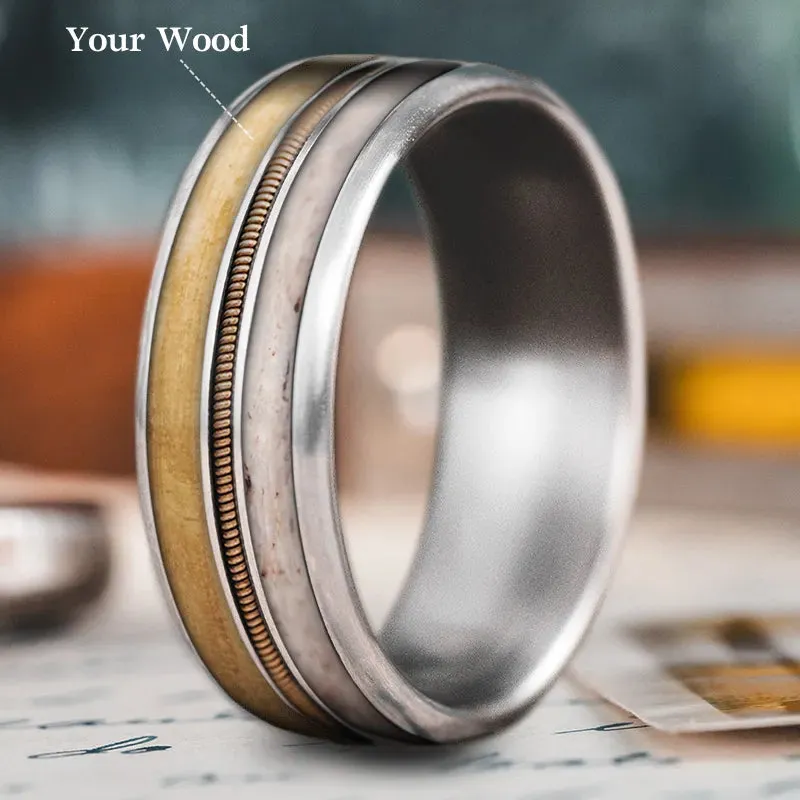 Custom Design - 3-Inlay Metal Center Ring U8r65k85fnsMUtv4j8lyr2kF