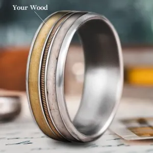 Custom Design - 3-Inlay Metal Center Ring U8r65k85fnsMUtv4j8lyr2kF