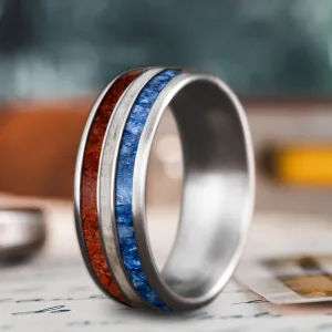 Custom Design - 3-Inlay Narrow Center Ring _xq2Pfe9oKjJqZJPGoegImGt
