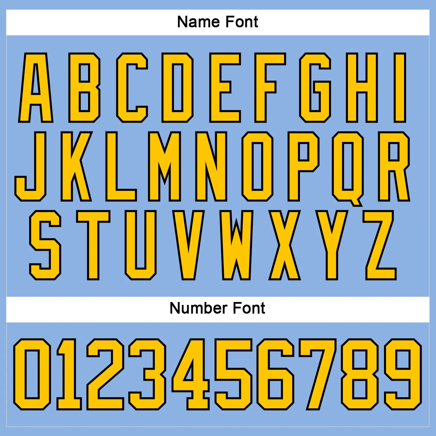 Custom Light Blue Yellow-Black Hockey Lace Neck Jersey