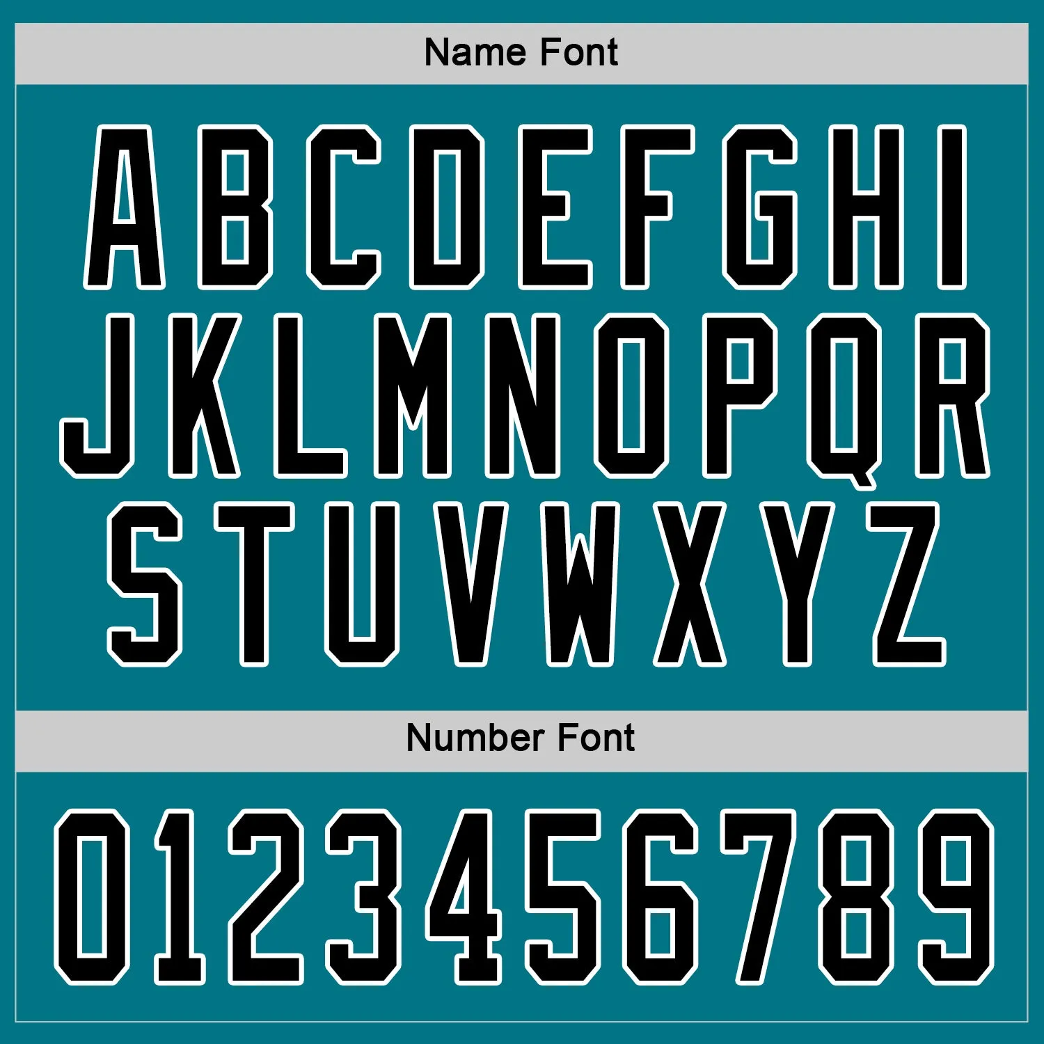 Custom Teal Black-White Hockey Jersey