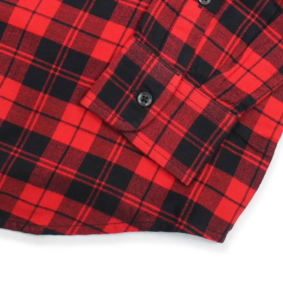 Diesel - S-MOI-CHK Check Shirt in Red