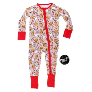 Dream Big Little Co Christmas Milk N Cookies Dream Romper