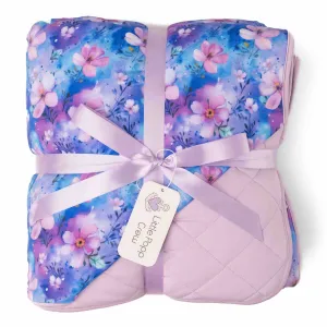 Dreamy Blooms | Quilted Bamboo Adult Blanket