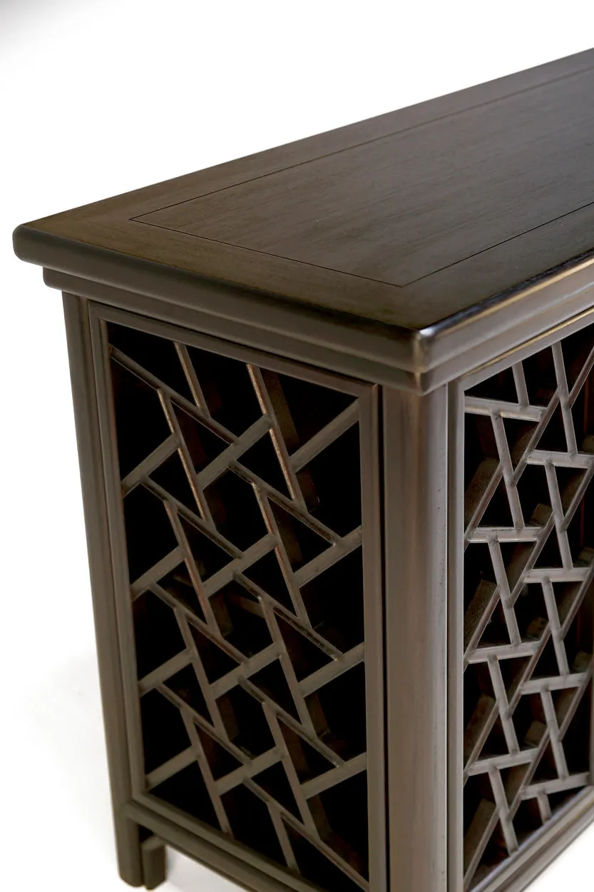 Ebony Bamboo Console/ Cabinet