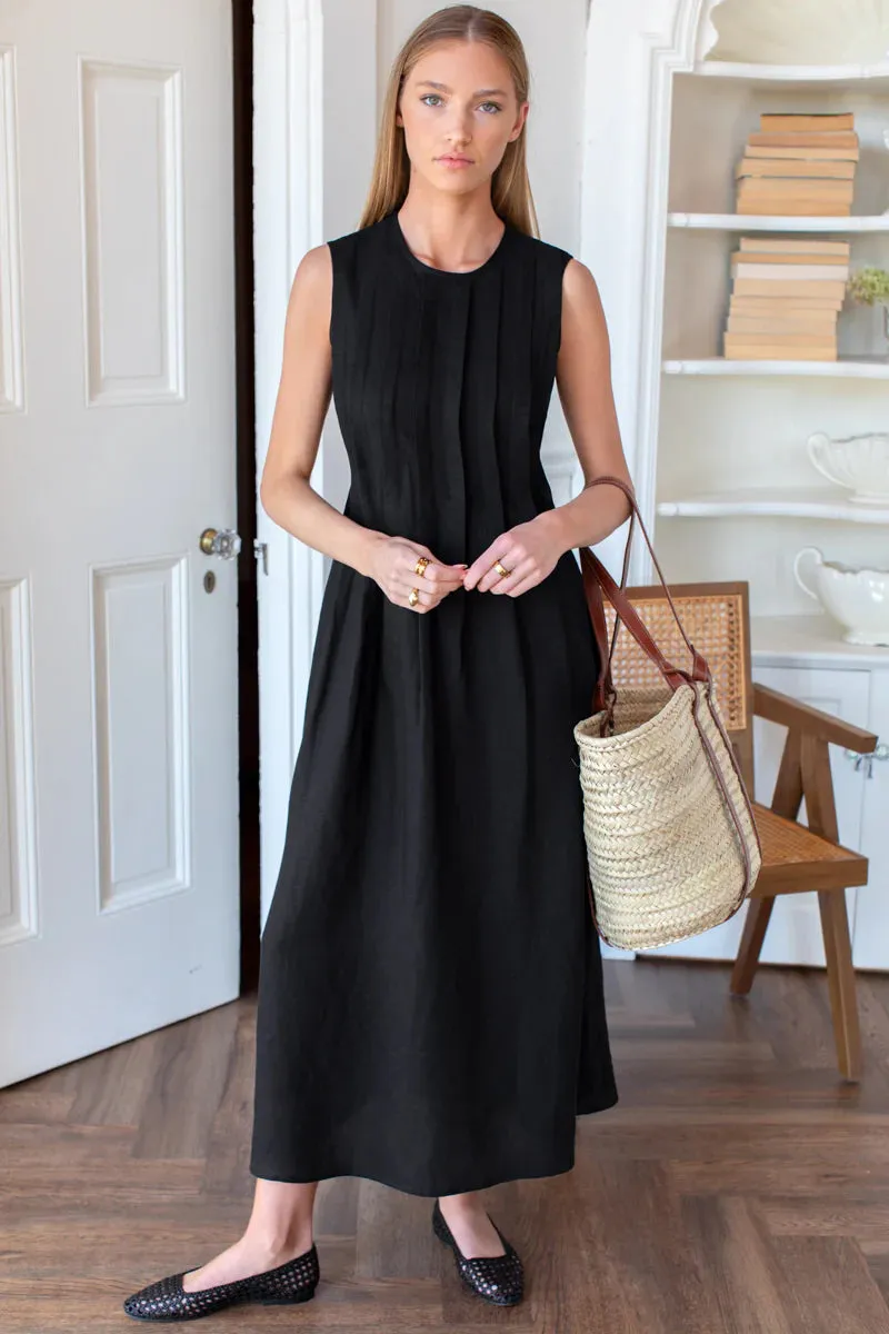 Emerson Fry - Plait Maxi Dress (Black)