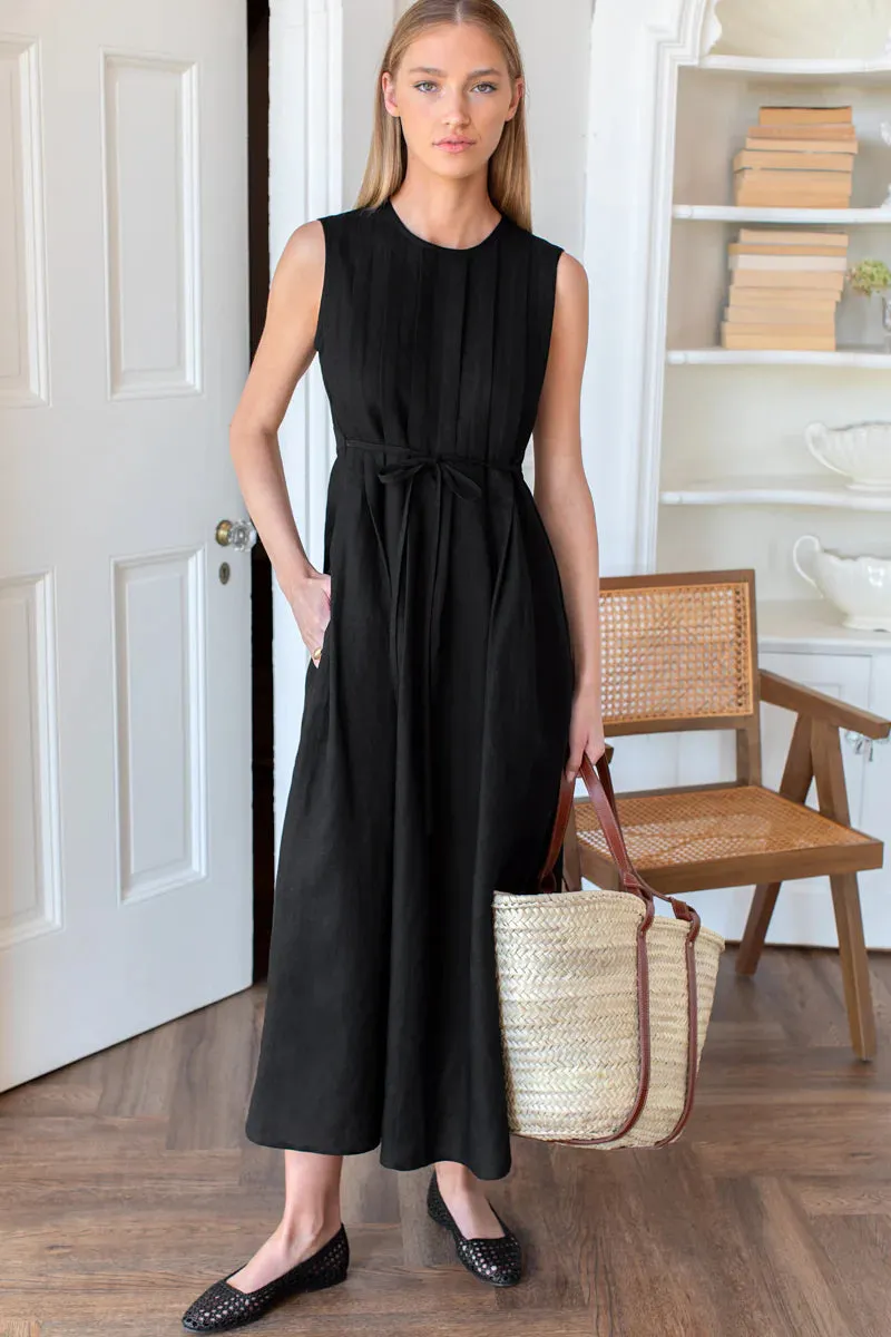 Emerson Fry - Plait Maxi Dress (Black)