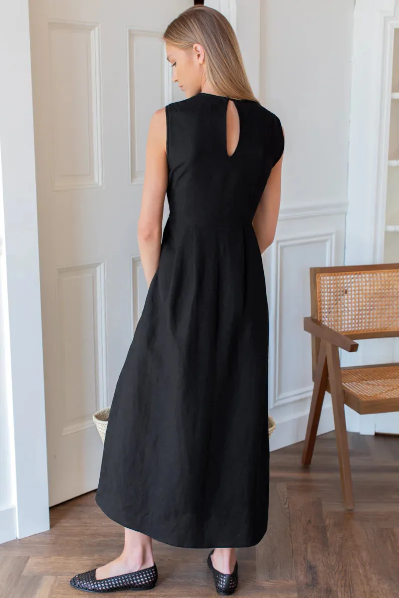Emerson Fry - Plait Maxi Dress (Black)