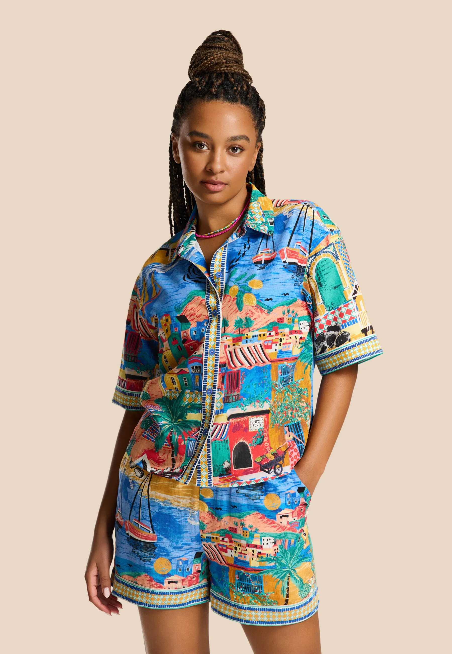 EMILY blouse shiwi island