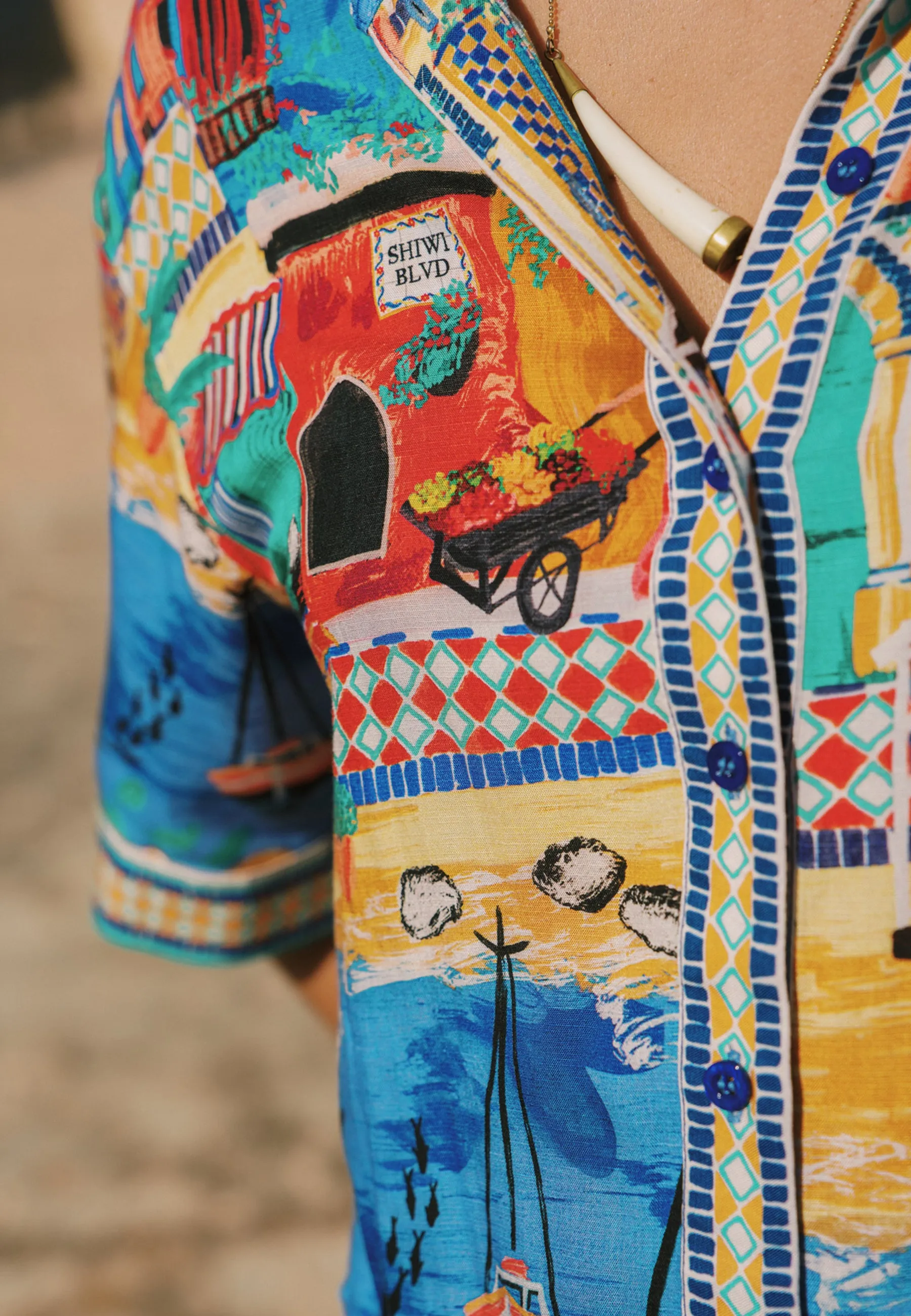 EMILY blouse shiwi island