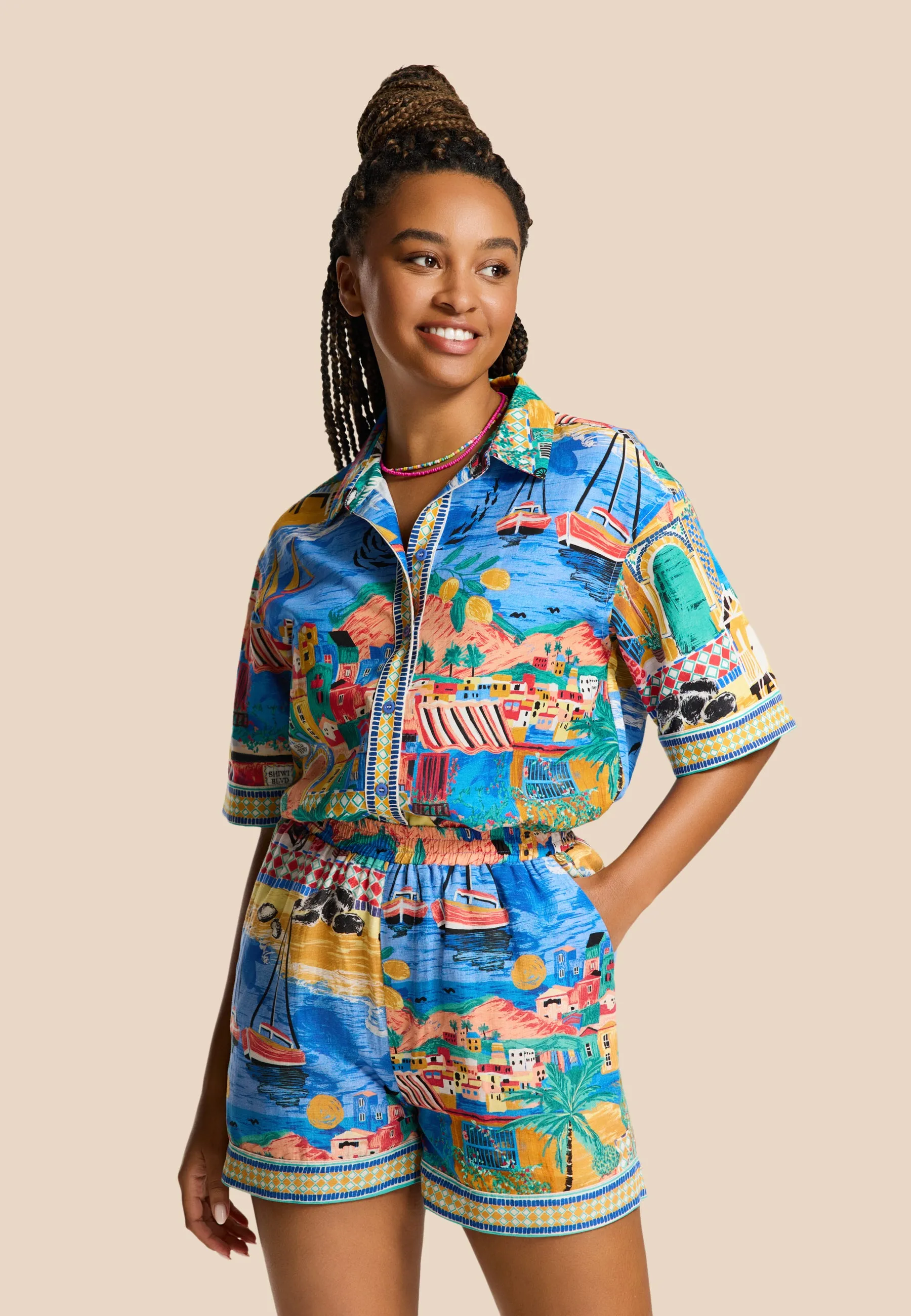 EMILY blouse shiwi island