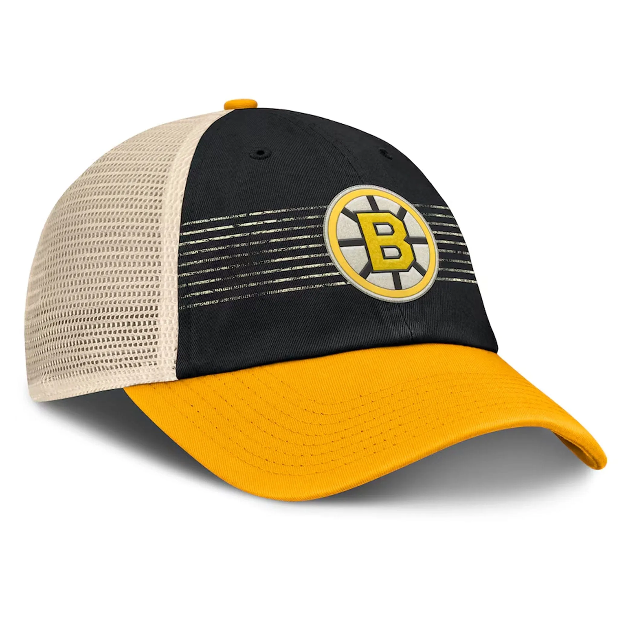Fanatics Breakaway Cotton 5 Panel Unstructured Adjustable Hat - Boston Bruins