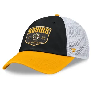 Fanatics One-Timer Cotton Structured Adjustable Mesh Hat - Boston Bruins