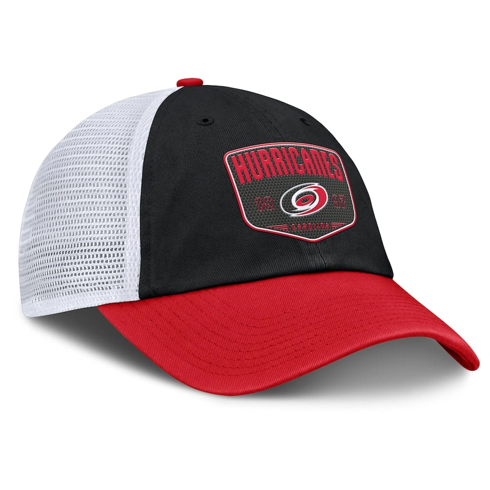 Fanatics One-Timer Cotton Structured Adjustable Mesh Hat - Carolina Hurricanes