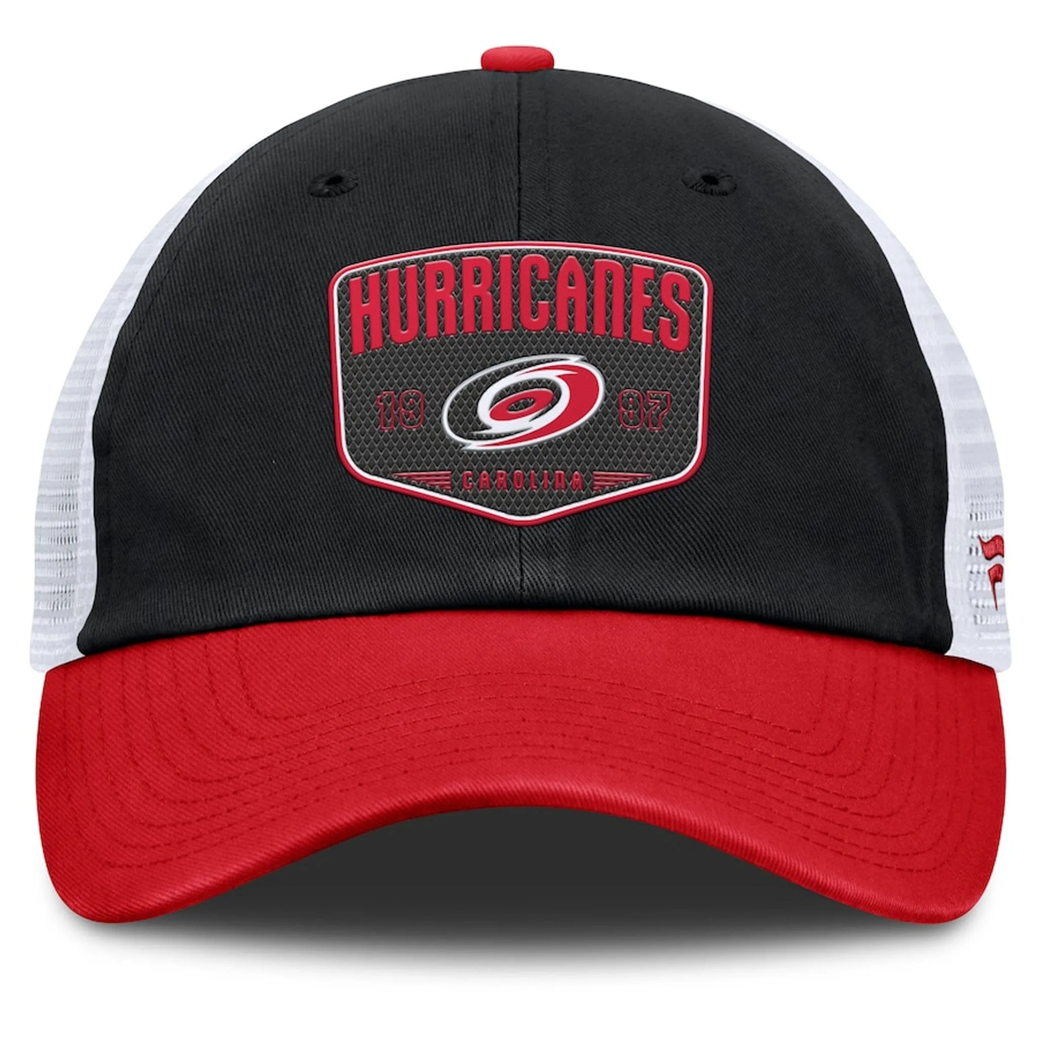 Fanatics One-Timer Cotton Structured Adjustable Mesh Hat - Carolina Hurricanes