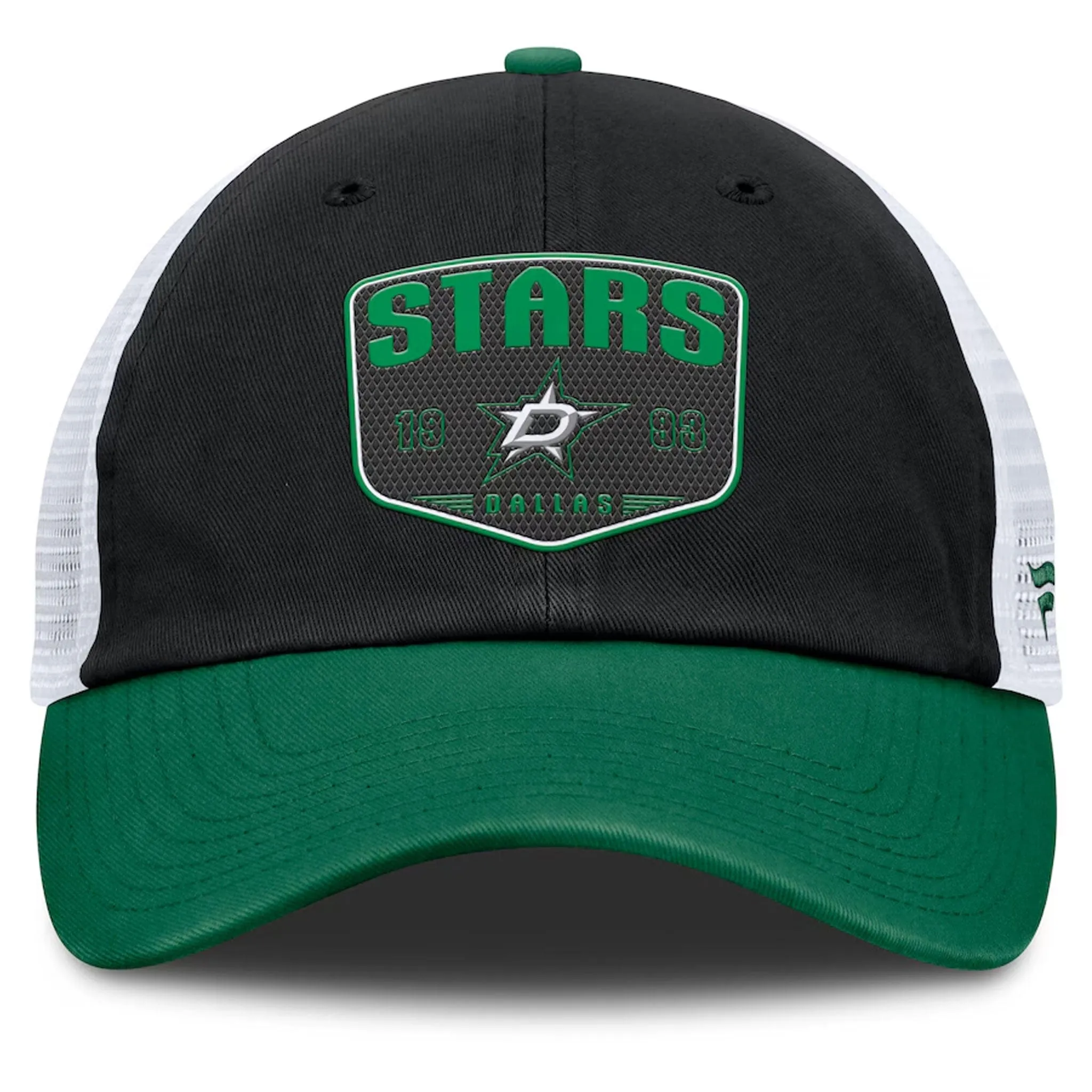Fanatics One-Timer Cotton Structured Adjustable Mesh Hat - Dallas Stars