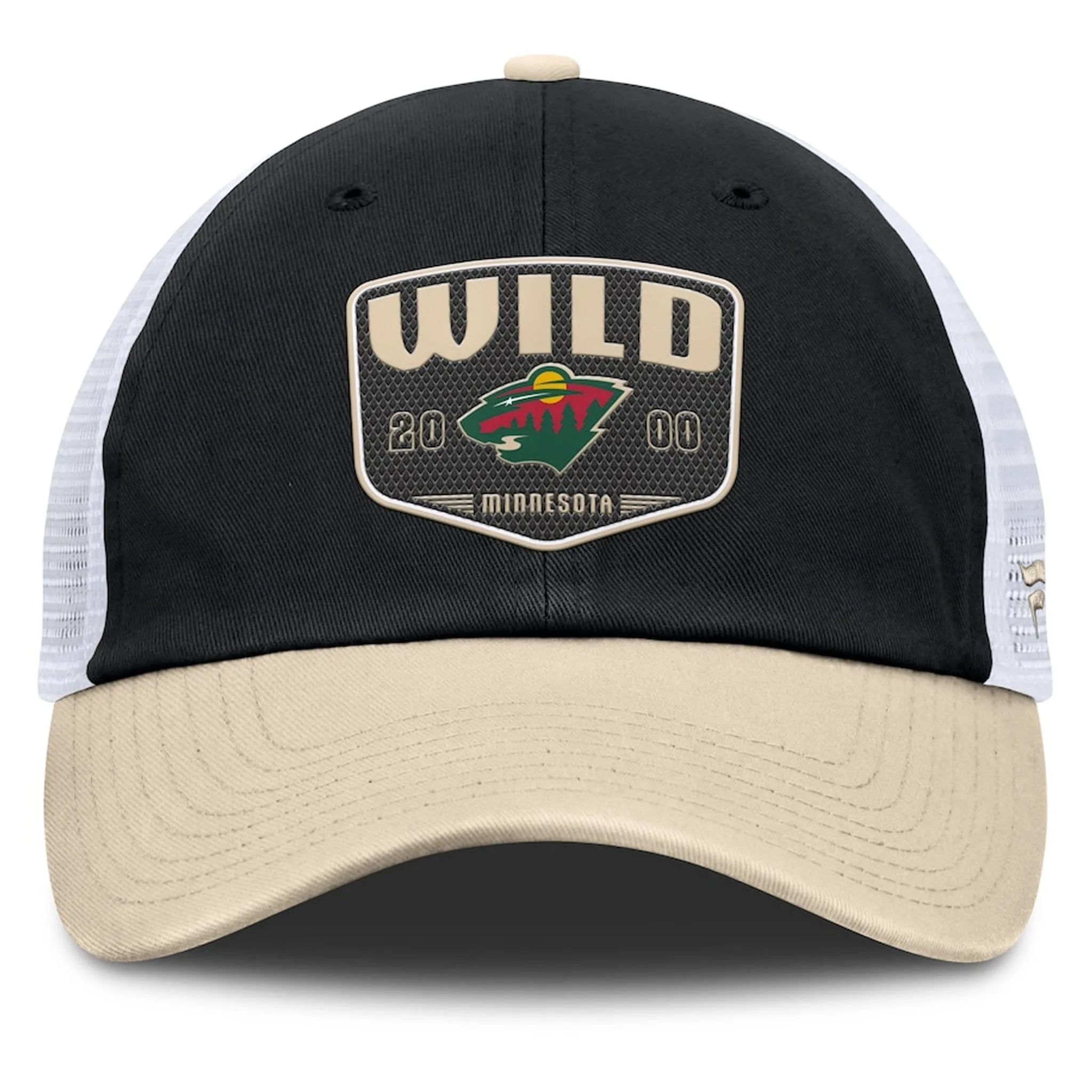 Fanatics One-Timer Cotton Structured Adjustable Mesh Hat - Minnesota Wild