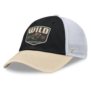 Fanatics One-Timer Cotton Structured Adjustable Mesh Hat - Minnesota Wild