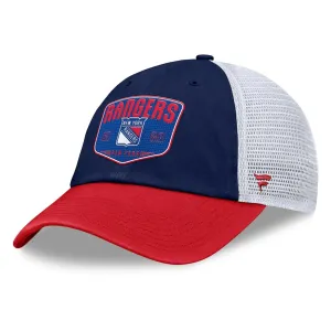 Fanatics One-Timer Cotton Structured Adjustable Mesh Hat - New York Rangers