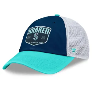 Fanatics One-Timer Cotton Structured Adjustable Mesh Hat - Seattle Kraken