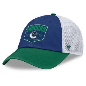 Fanatics One-Timer Cotton Structured Adjustable Mesh Hat - Vancouver Canucks
