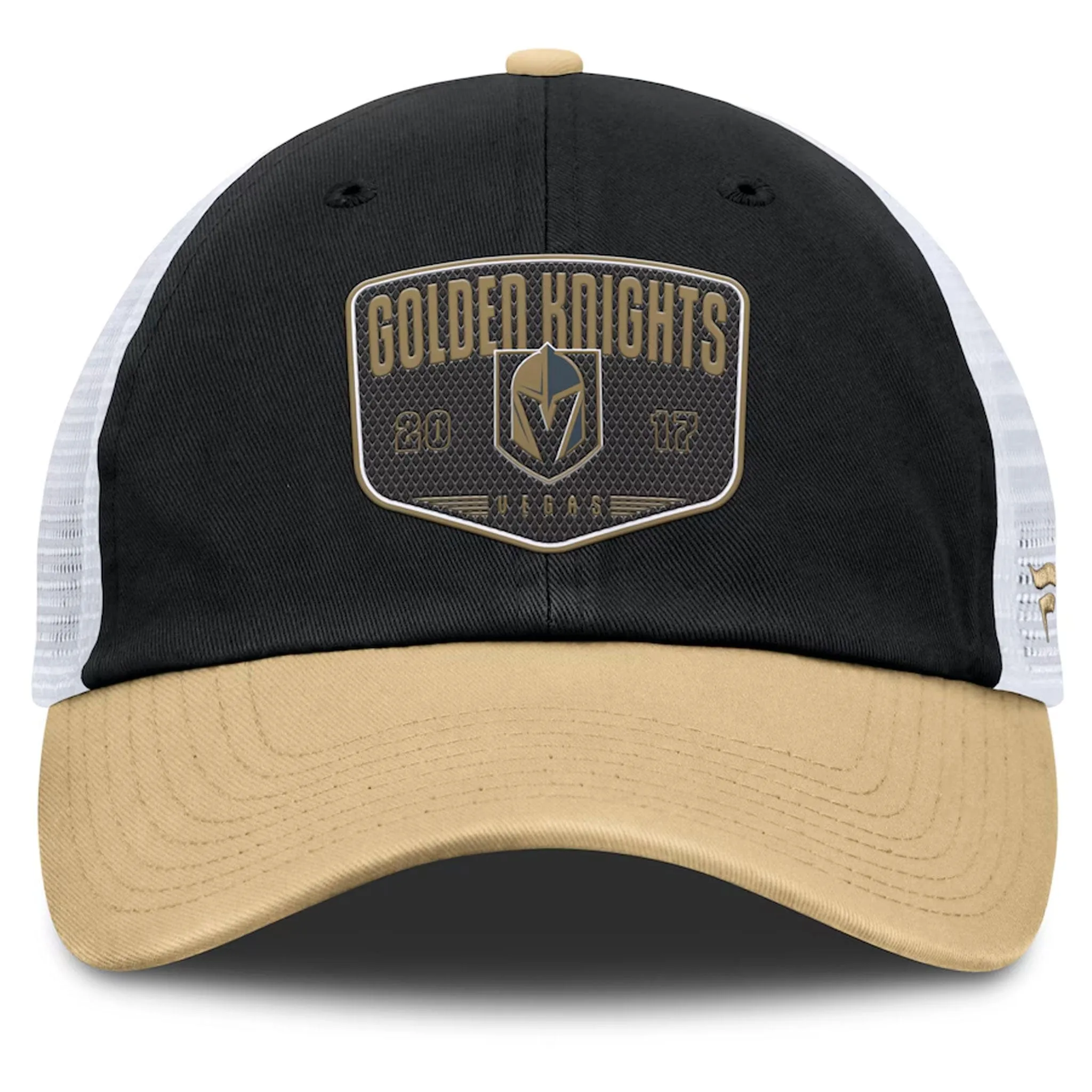 Fanatics One-Timer Cotton Structured Adjustable Mesh Hat - Vegas Golden Knights