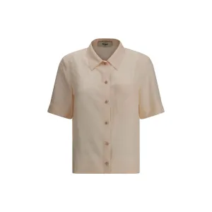 FF pattern Silk Shirt