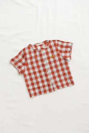 Fin & Vince Button Up - Picnic Plaid Top