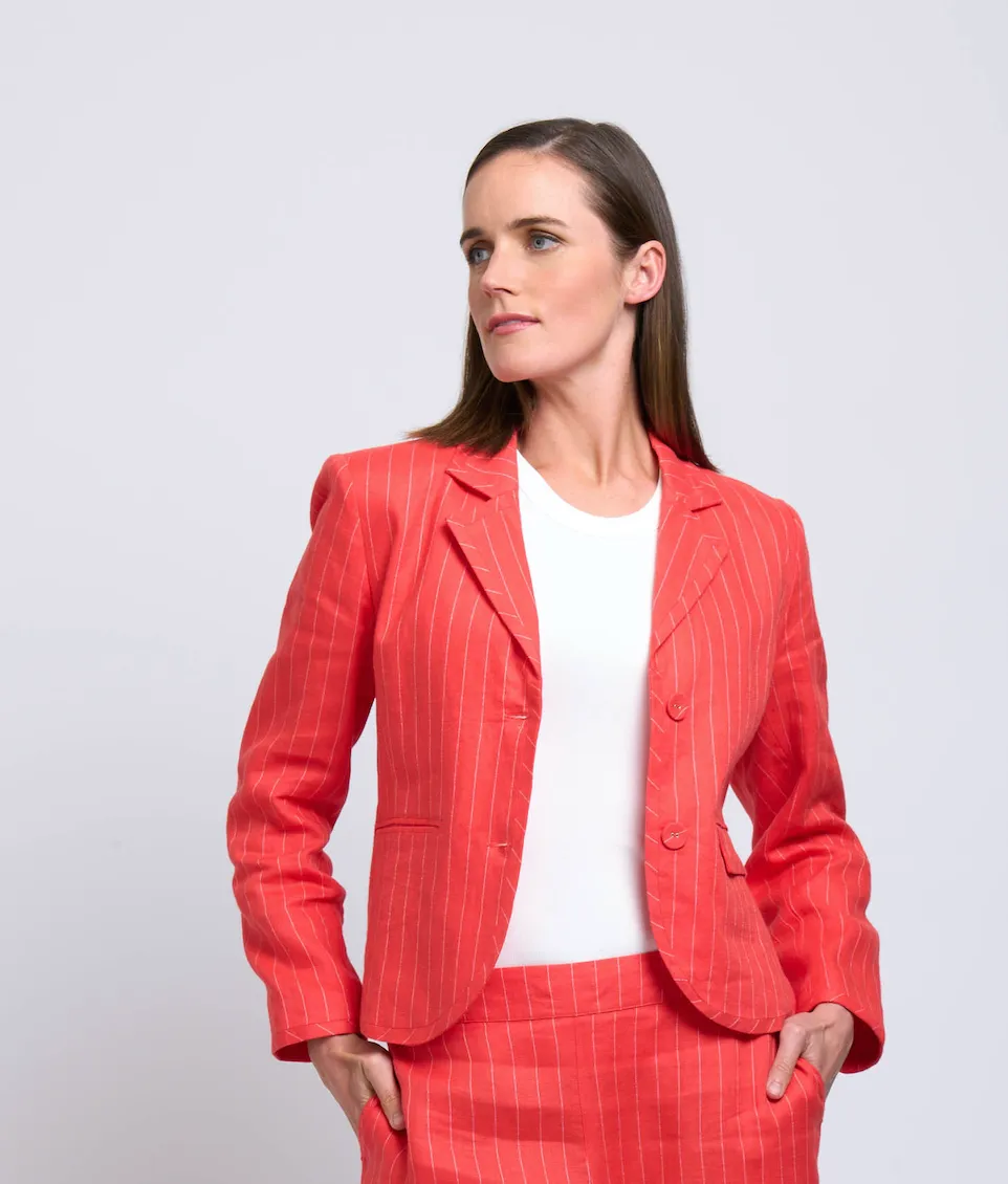 Foil Take a Punt Blazer
