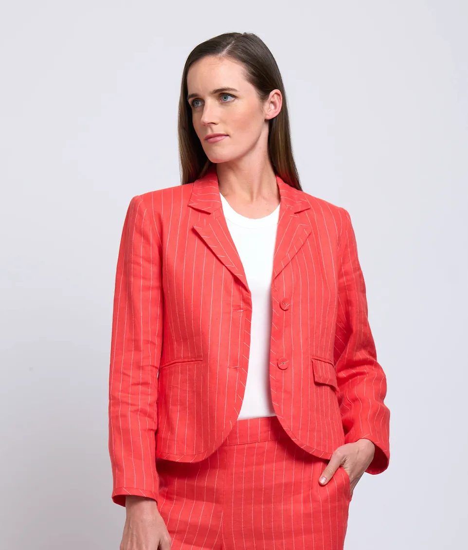Foil Take a Punt Blazer