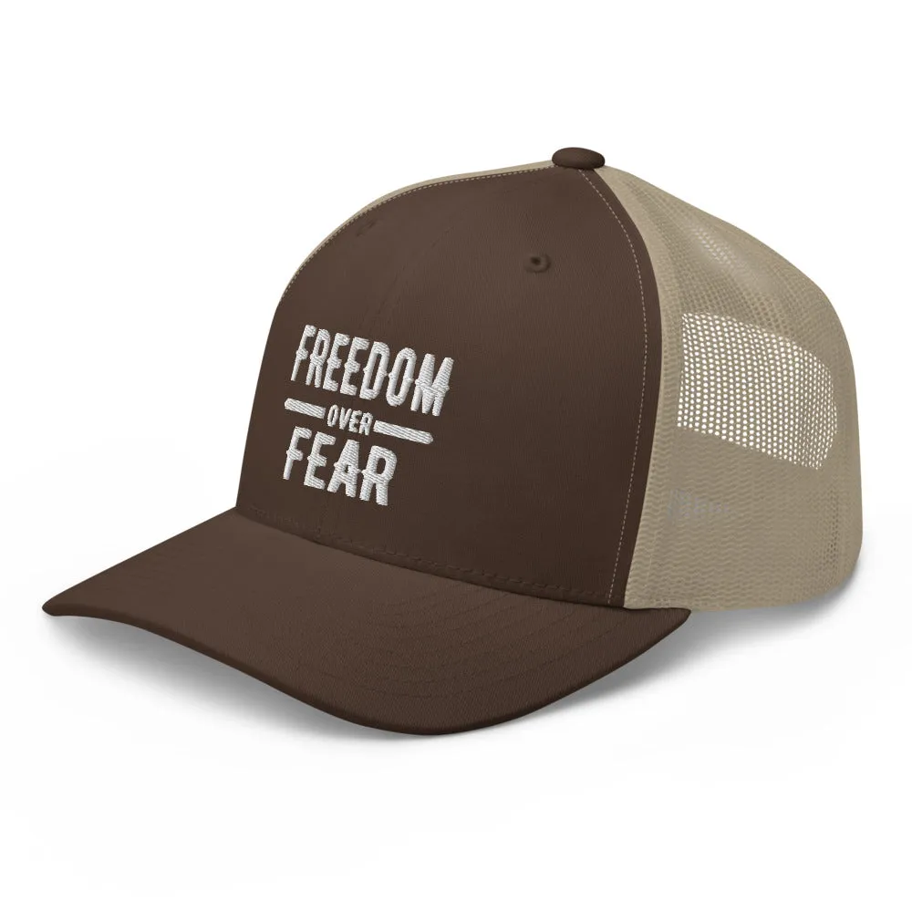 Freedom over Fear Trucker Cap