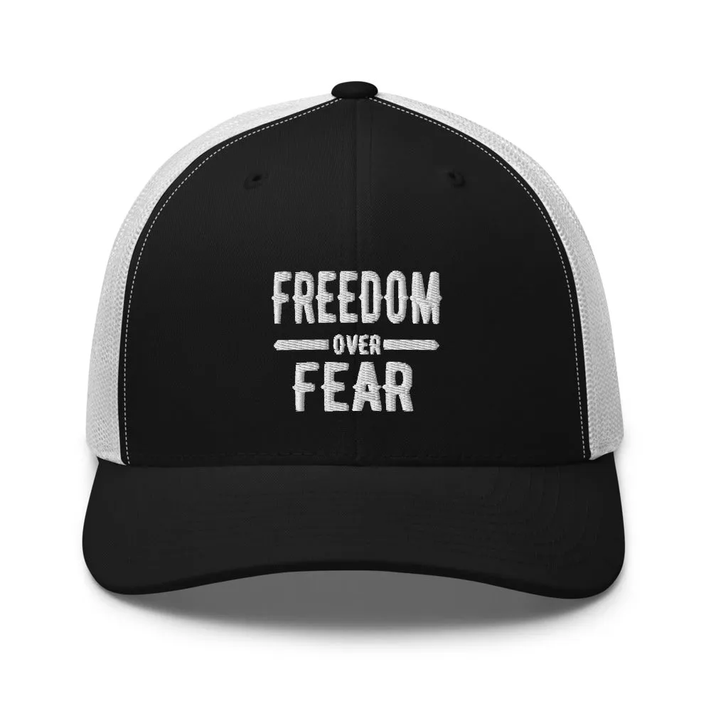 Freedom over Fear Trucker Cap