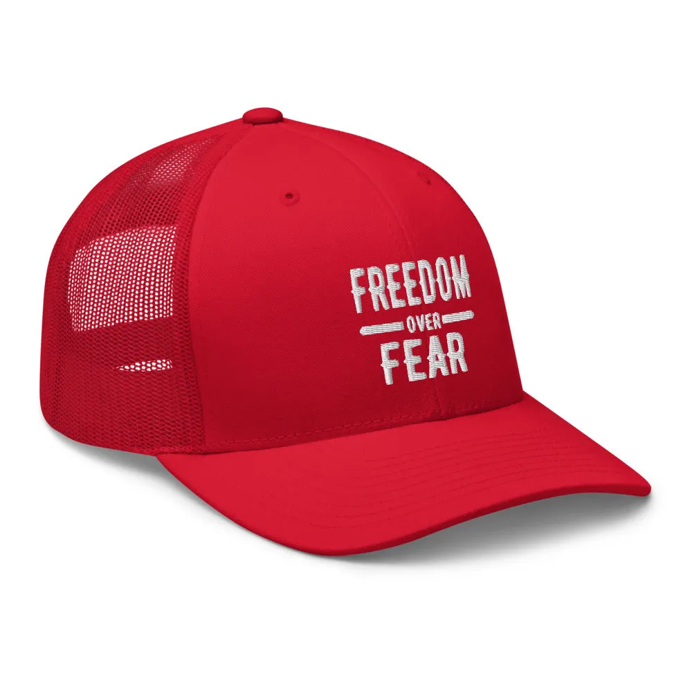 Freedom over Fear Trucker Cap