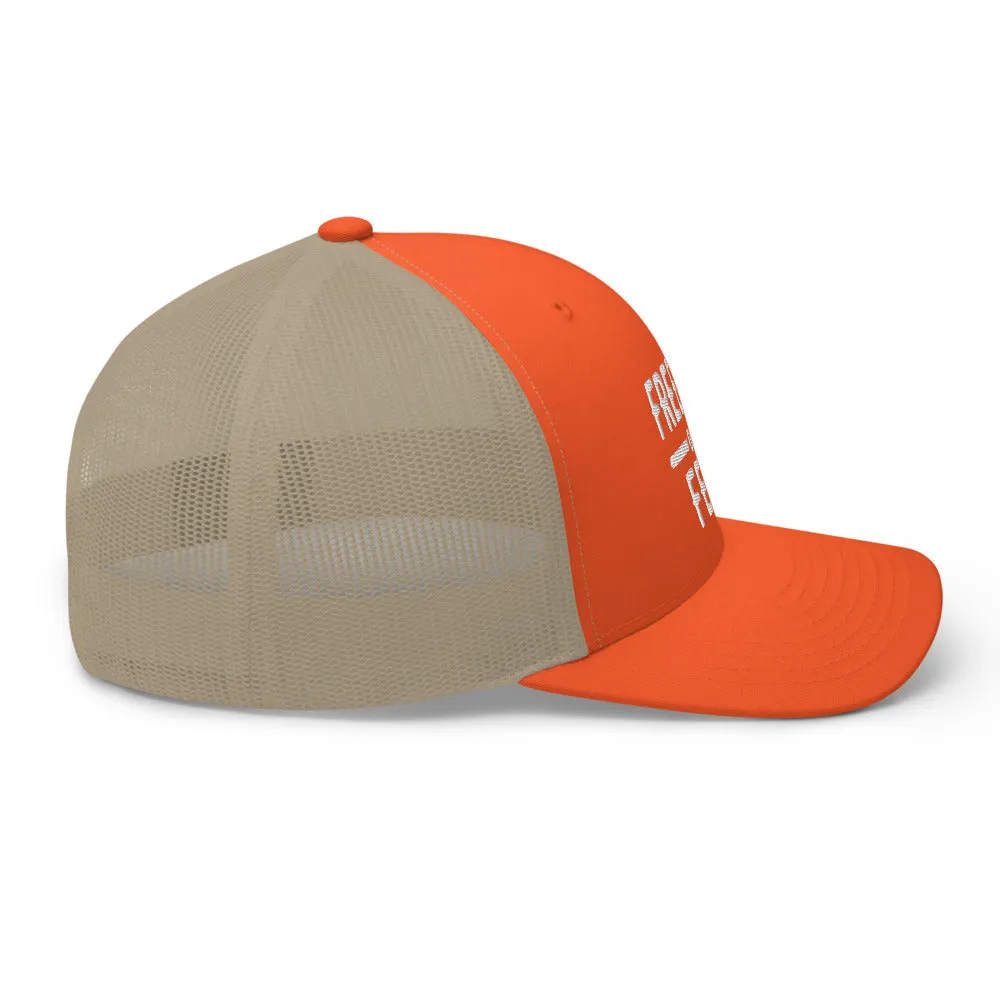 Freedom over Fear Trucker Cap