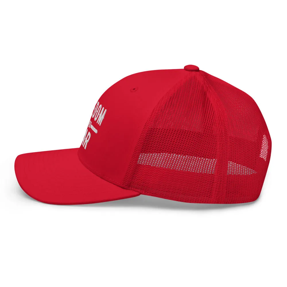 Freedom over Fear Trucker Cap