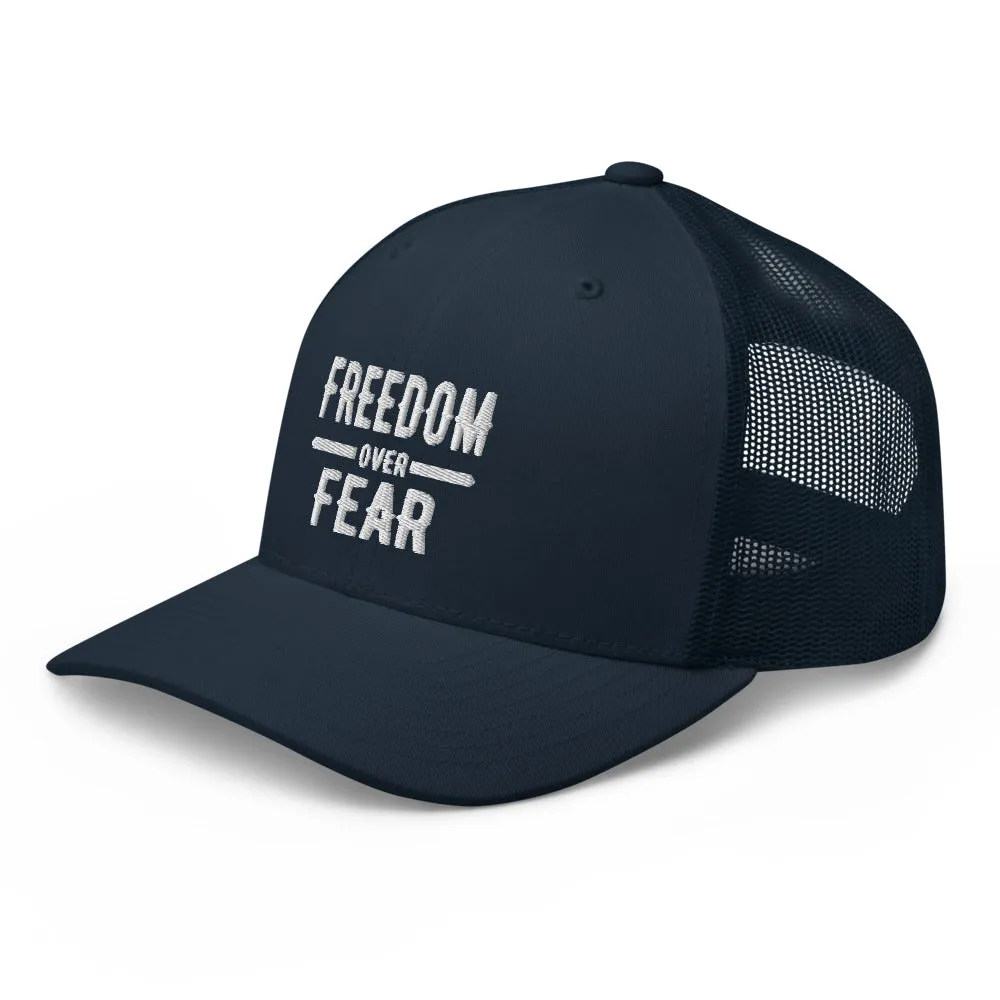 Freedom over Fear Trucker Cap
