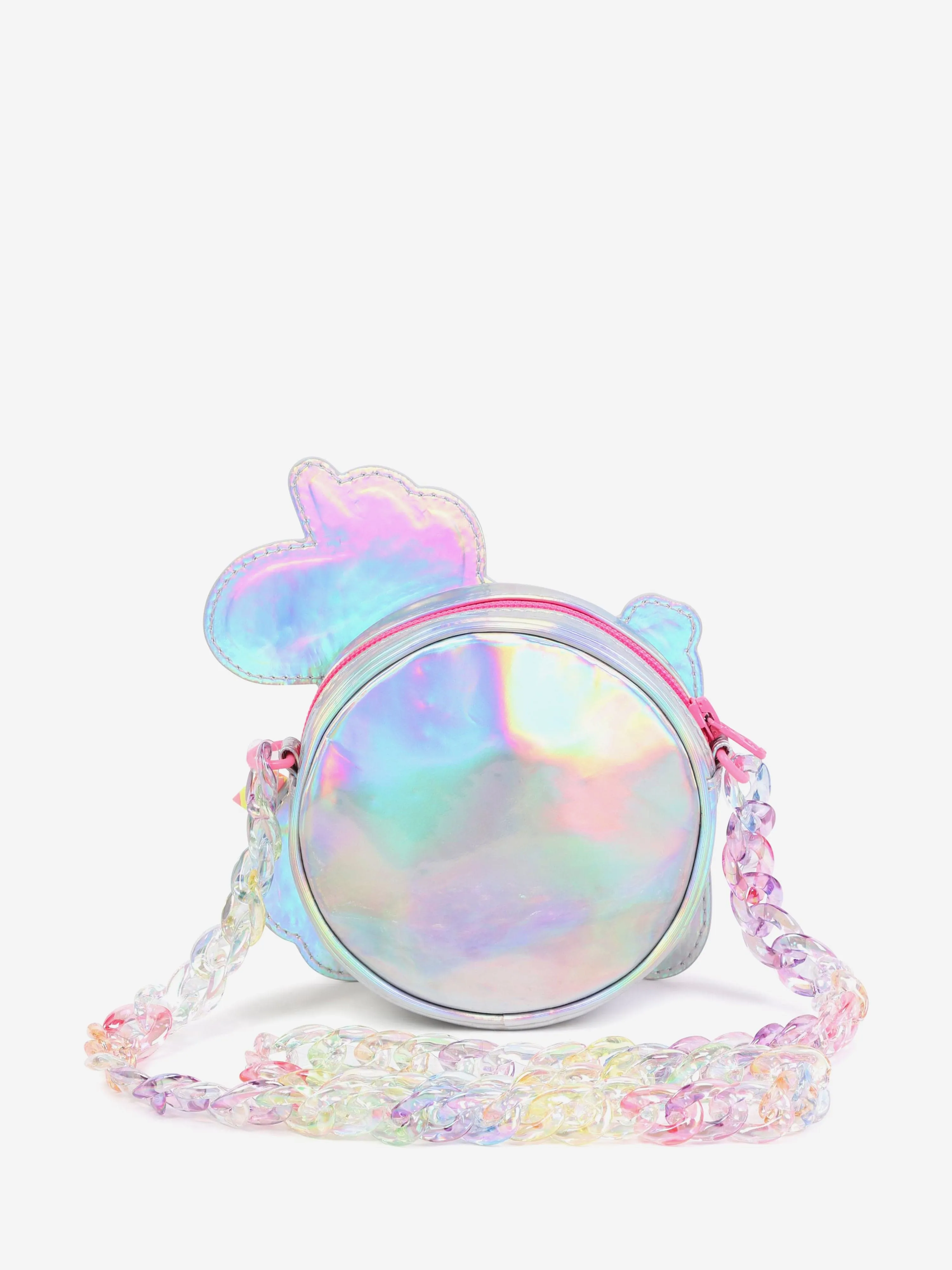Girls Balloon Unicorn Crossbody Bag in White (16cm)