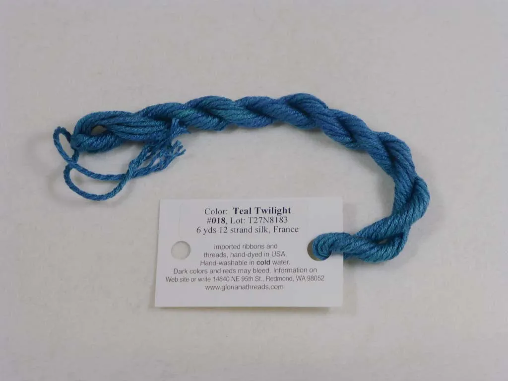 Gloriana Silk Floss 018 Teal Twilight